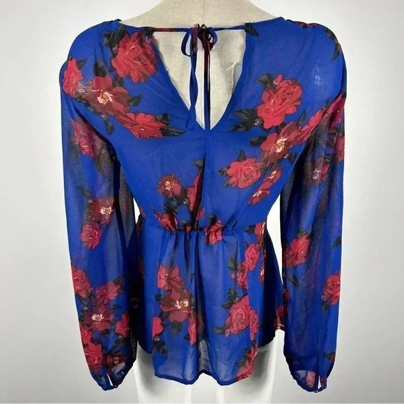 Dynamite floral flowy blouse XS - Picture 3 of 11